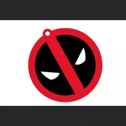 Deadpool keychain