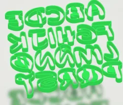 Disney letter cutter