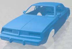 Dodge Challenger 1978 Printable Body Car