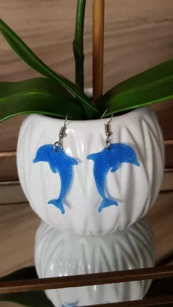 Dolphin Earring
