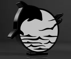 dolphin lamp