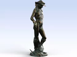Donatello's David With the Head of Goliath