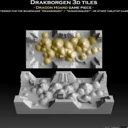 Drakborgen 3D Tiles Dragon Hoard