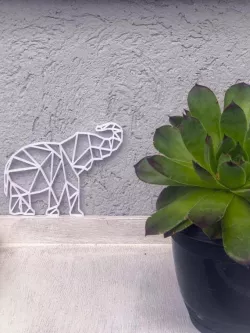 Elephant wall decor