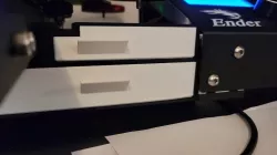 Ender 3 Pro Dual Drawer Mod (Updated for newer models 2021/03/30)
