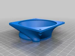 Ender 3 Pro Meanwell 92mm fan adapter