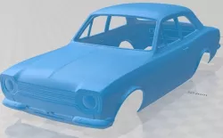 Escort RS1600 1970 Printable Body Car