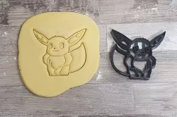 Evoli Pokemon Cookie Cutter Cookie Cutter