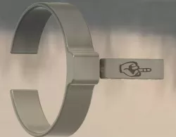 FINGER COIL WIRE CLIP