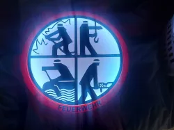 Fire department logo