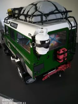 Gas bottle holder (for 4X4 scale, crawler)