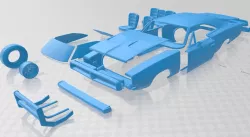 General Lee 1969 Printable Car