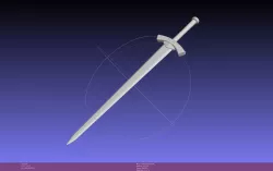 Genshin Impact Aether Sword Assembly