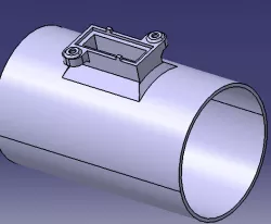 GOLF 5 GTI AIR FLOW MAF SENSOR HOLDER