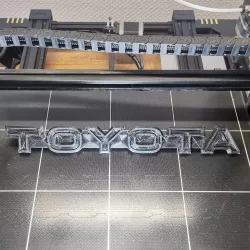 GRILL GRID TOYOTA NAME SIGN FOR BJ MODEL
