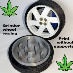Grinder racing no supports.