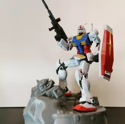 Gunpla base _ Enemy down
