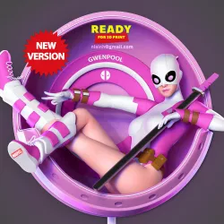 GwenPool Fanart (new version)