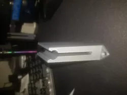 handle for roller shutter bar