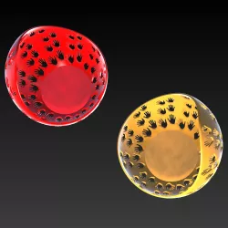 Hands tealight holder