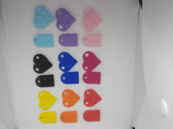heart keychain