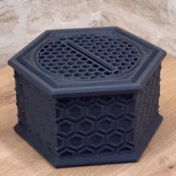 HEXAGONAL PIGGY BANK