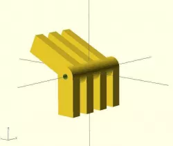 Hinge for scad
