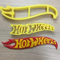 Hotwheels logo 15 cm
