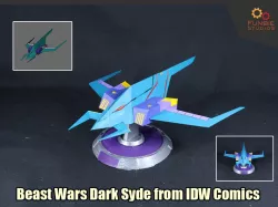 [Iconic Ships Series] Transformers Beast Wars Dark Syde from IDW Comics