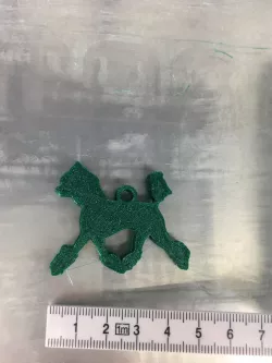 keychain Chinese naked dog CCD