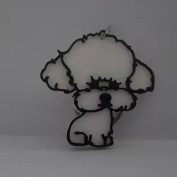 keychain poodle