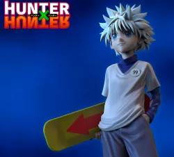 KILLUA ZOLDYCK FROM HxH - 3D PRINTABLE FIGURE