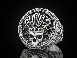 King skull ring
