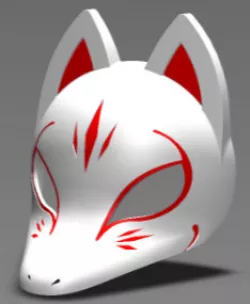 Kitsune Mask