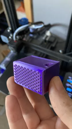 knurled bevel box
