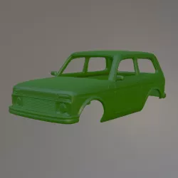Lada Niva Printable Model