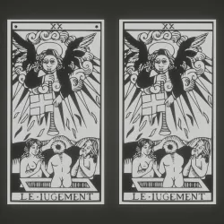 LE JUGEMENT TAROT CARD