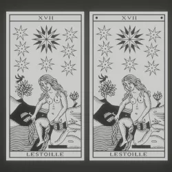 LESTOILLE TAROT CARD