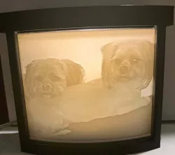 Lithophane Box for IKEA Ledberg light