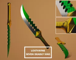 Lostvayne Meliodas Sword - Seven Deadly Sins