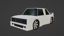 low poly widebody M3 E30