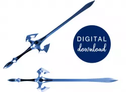 MARTH Falchion STL Files [Fire Emblem: Shadow Dragon and the Blade of Light]