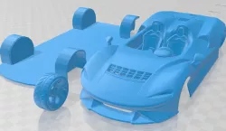McLaren Elva 2021 Printable Car
