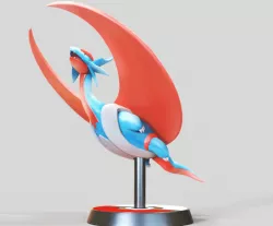 MEGA SALAMENCE - FAN ART - POKÉMON FIGURINE -POKEMON LEGENDS ARCEUS