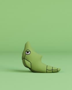 metapod evolution level 3d models 【 STLFinder