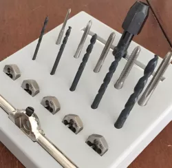 Metric - Drill, Tap, and Thread Tool Holder