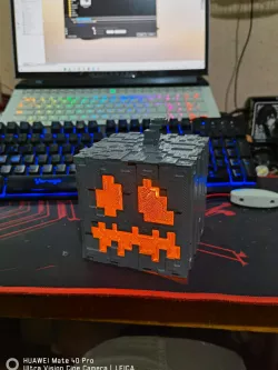 Minecraft Pumpkin Lamp