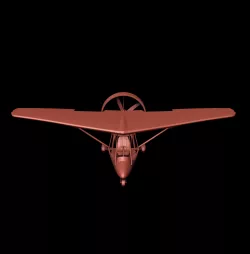 MINIATURE LIGHT PLANE STL