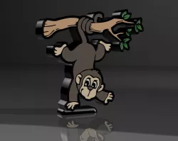 Monkey Lamp