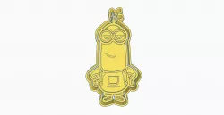 MY FAVORITE VILLAIN MINIONS KEVIN COOKIE CUTTER